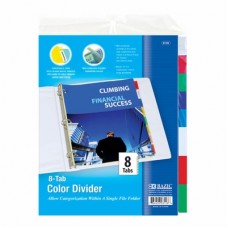DIVIDERS 8 TAB COLOR